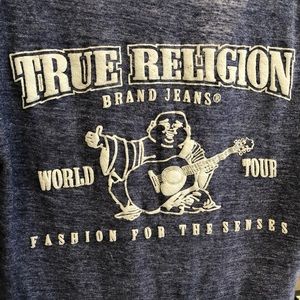 True Religion v neck T shirt